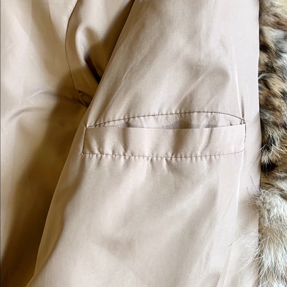 Rabbit fur coat size small - Picture 5 of 6